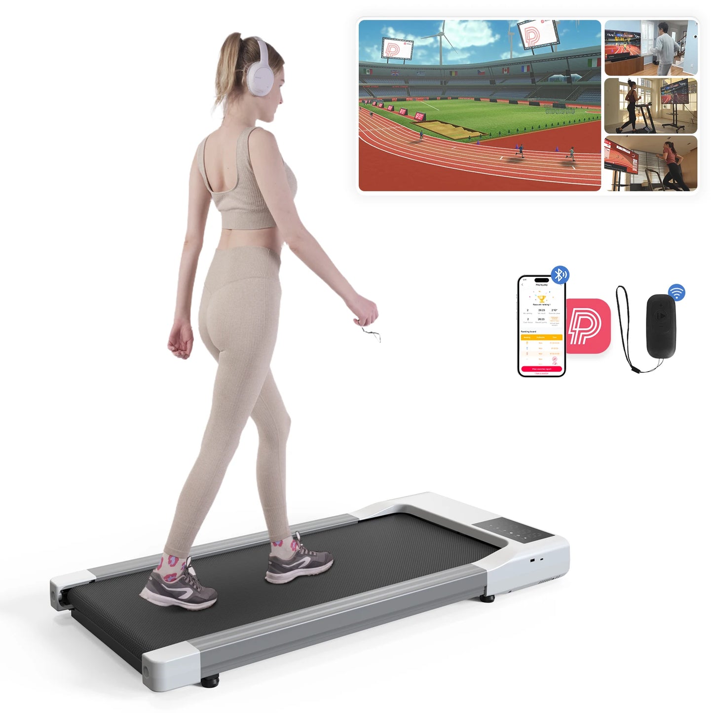 2in1 Treadmills Remote Control LCD Display