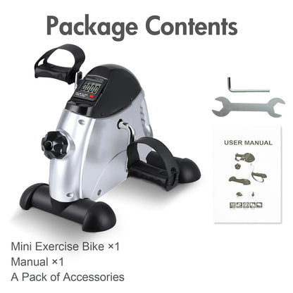 Motorized Under‑Desk Pedal Exerciser with LCD Display