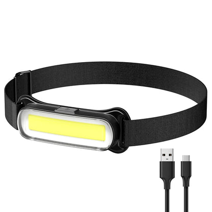 USB Rechargeable LED Headlamp 3 Modes Waterproof