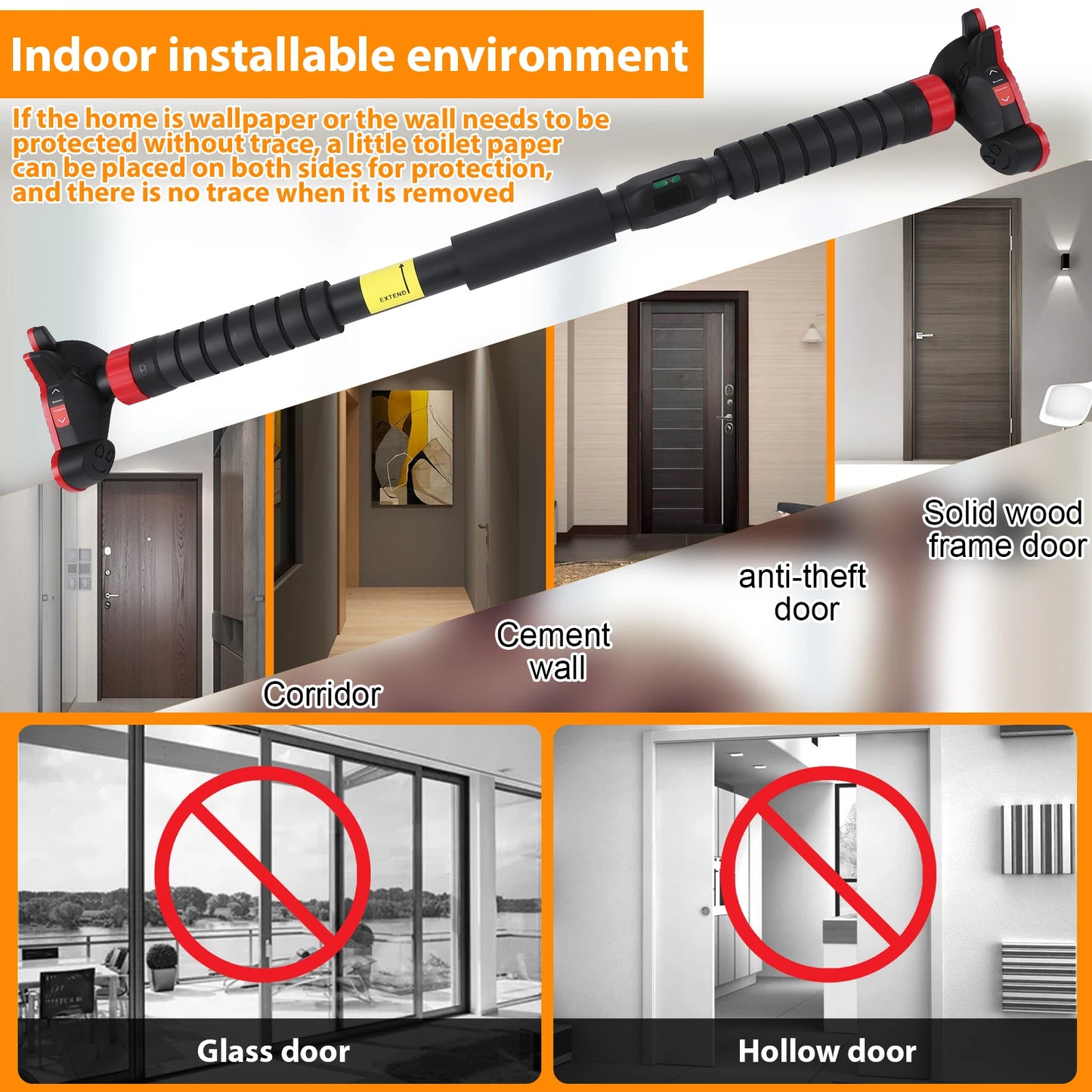 Pull Up Bar for Doorway Chin Up Bar