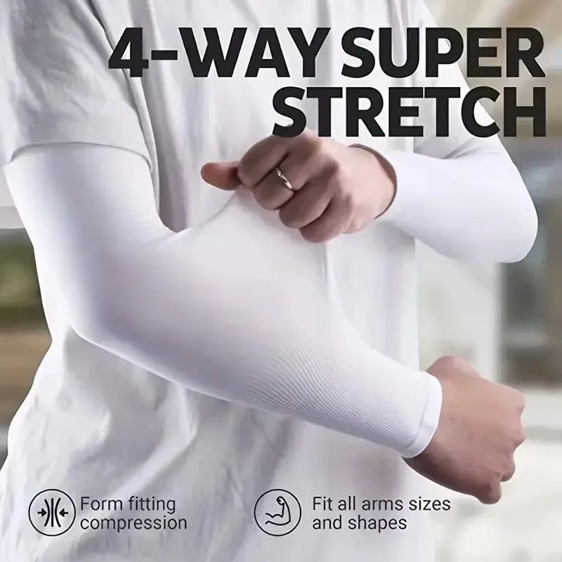 1/3 Pair of Breathable Sun Protection Sleeves
