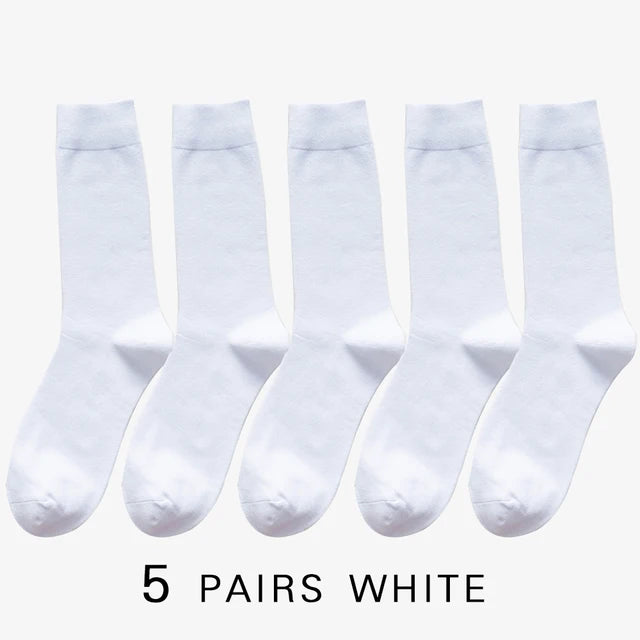 5 Pairs High Quality Men Woman Cotton Socks