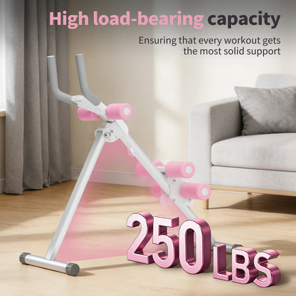 Foldable Ab Trainer Waist Toner Home Gym