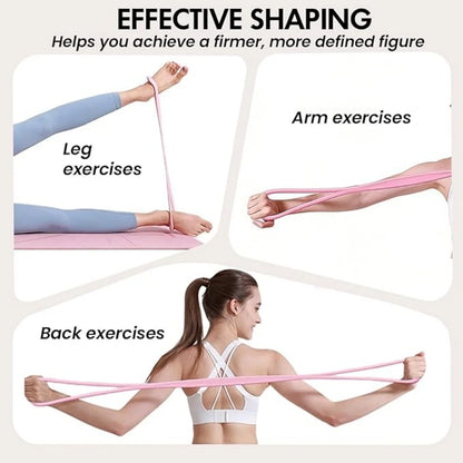 Resistance Bands Figure‑8 Elastic Fitness Set