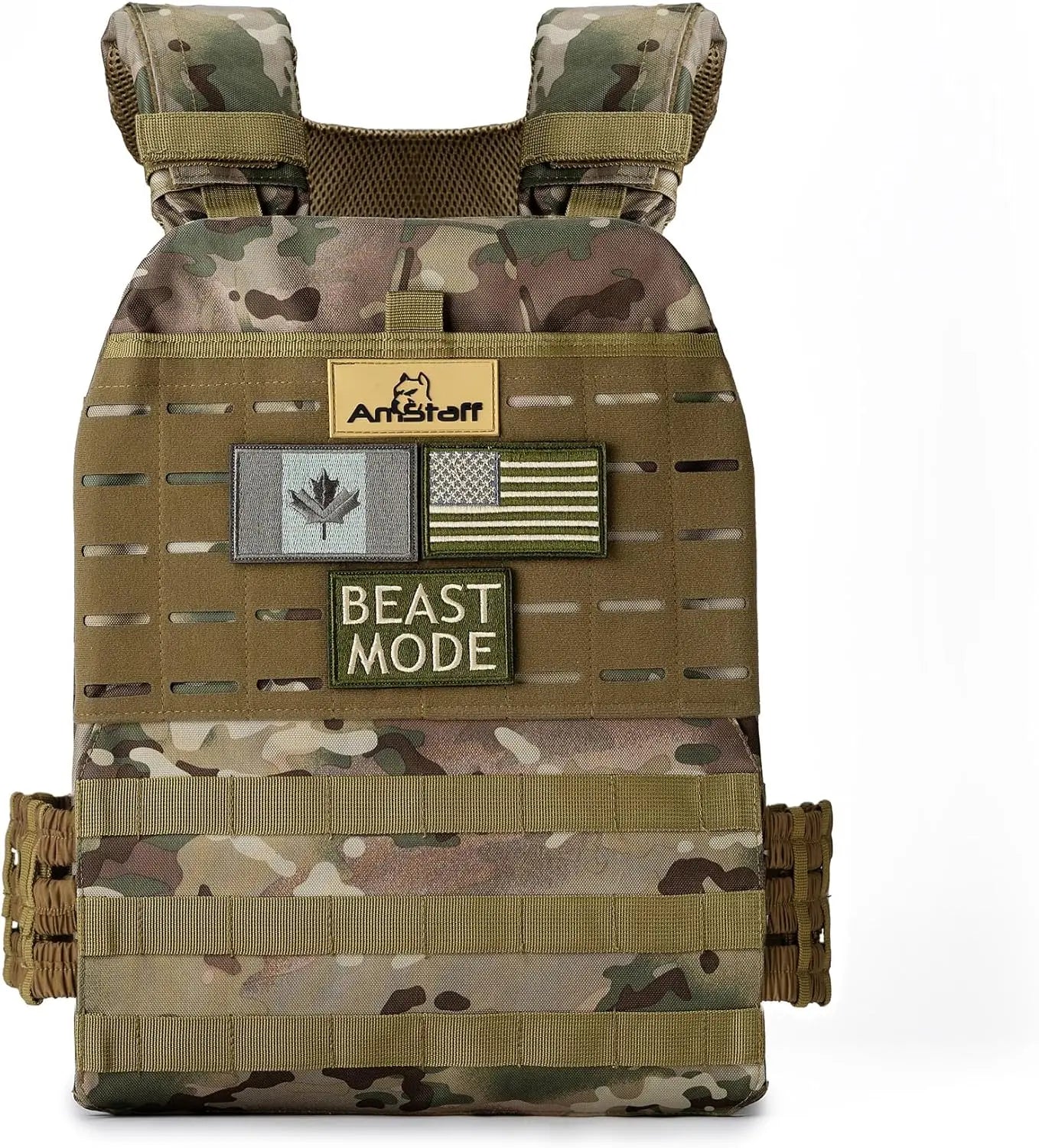 Versatile Wearable Vest for Fitness Workouts, Strength and Endurance Training