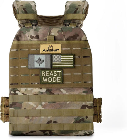 Versatile Wearable Vest for Fitness Workouts, Strength and Endurance Training
