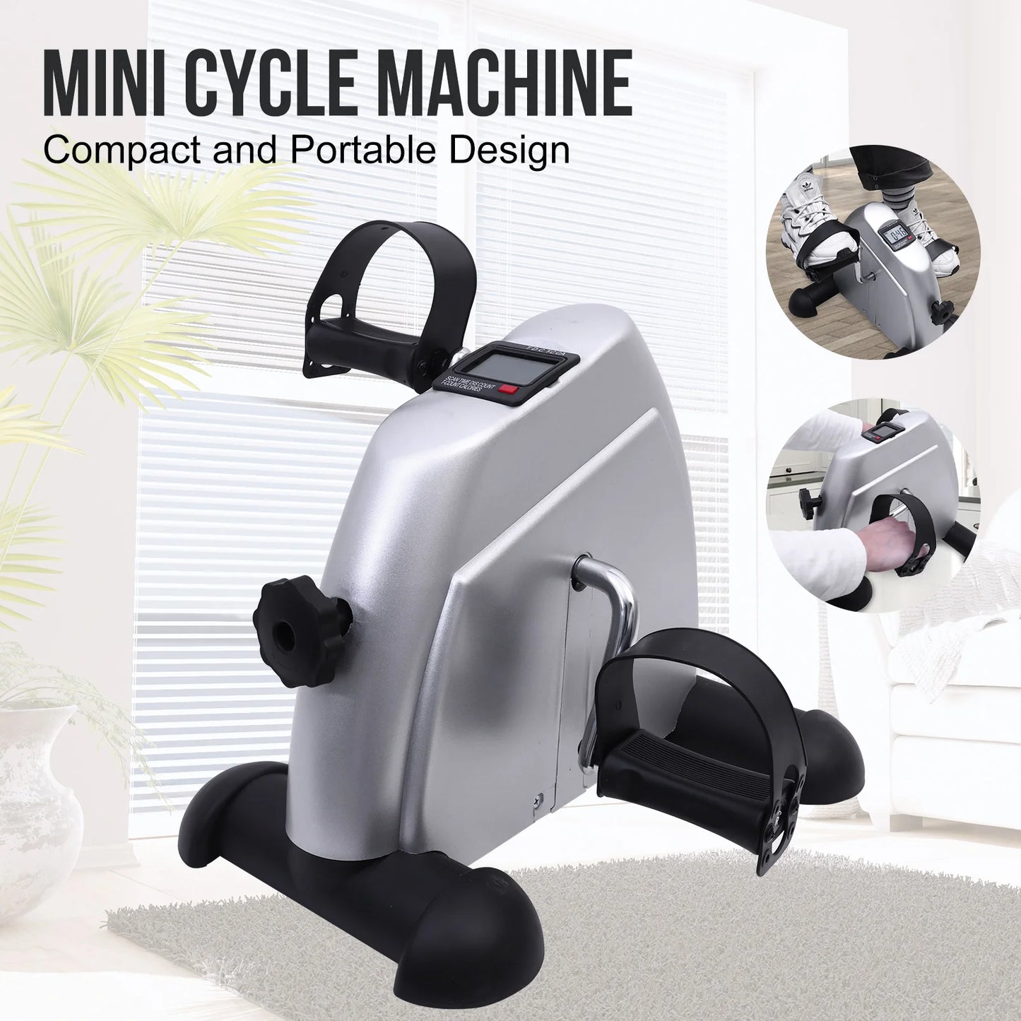 Mini Pedal Exercise Bike Under Desk