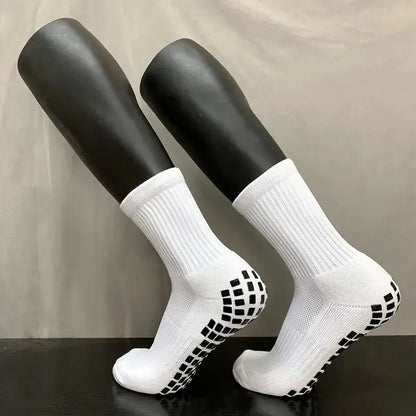 1/4/10 Pairs Men Women Non Slip Sports Socks