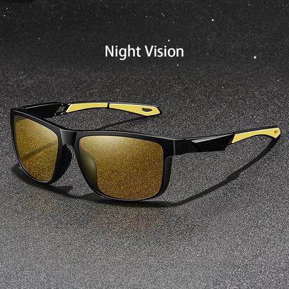 Fashion Vintage Square Frame Unisex Night Vision