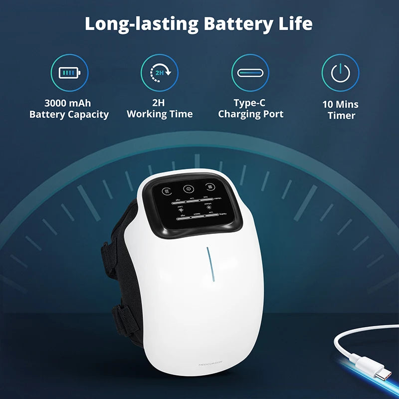 Electric Heating Knee Pad Massager Wireless