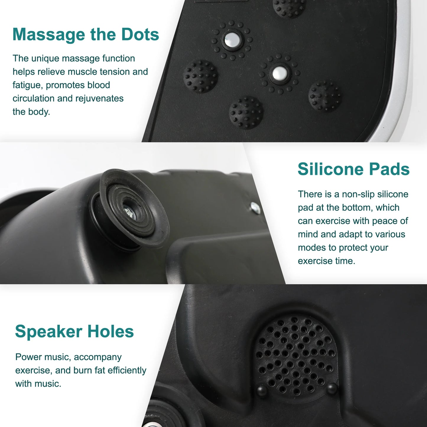 Portable Vibration Plate Fat‑Burning Full‑Body Trainer