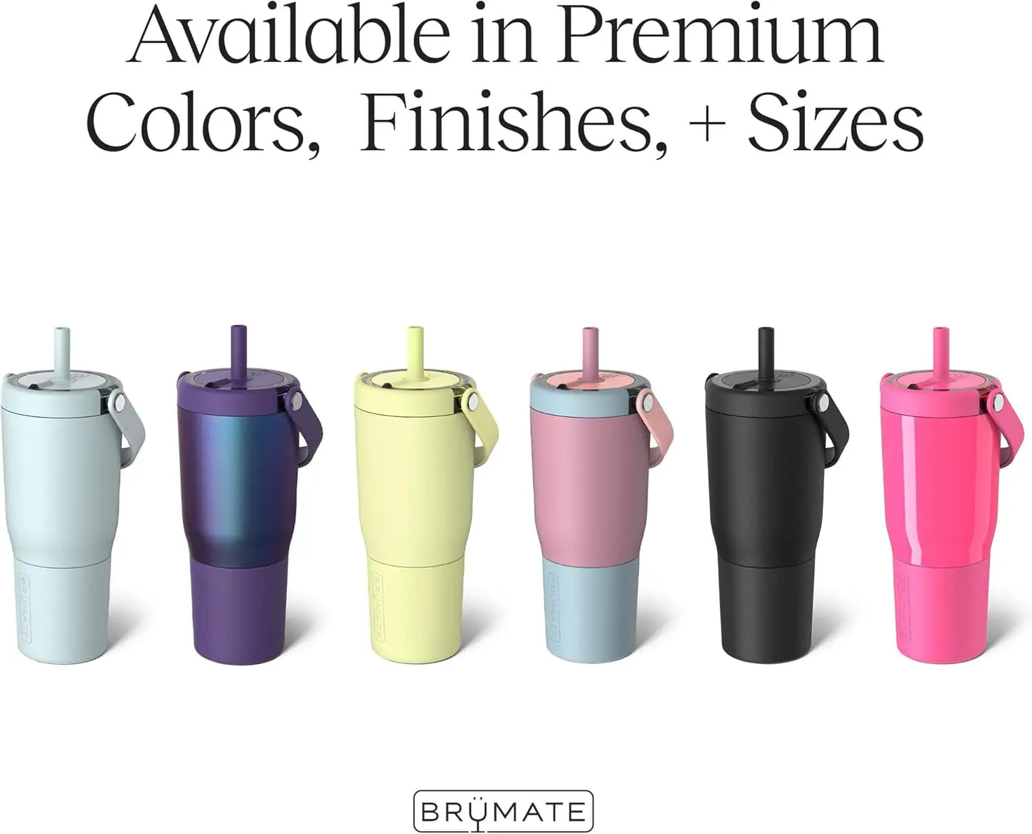 25oz Leakproof Travel Tumbler with Handle & Straw