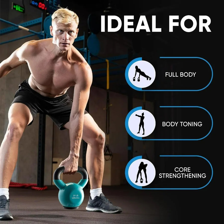 Strength Training Kettlebells for Home Workout