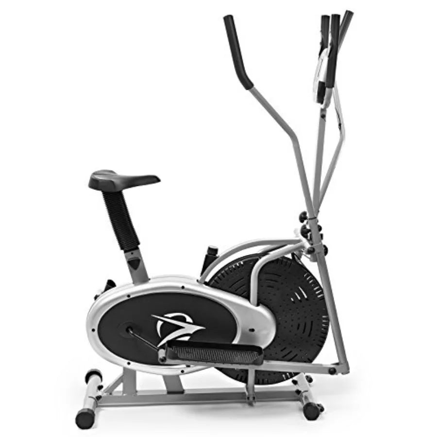 Compact 2‑in‑1 Elliptical Bike Cross Trainer