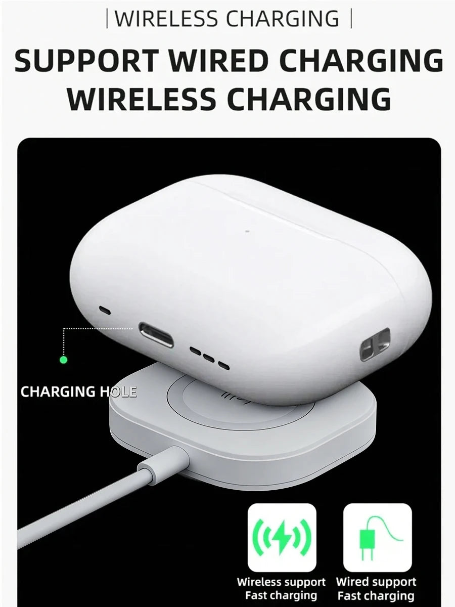 Bluetooth wireless earphones with heart rate monitoring
