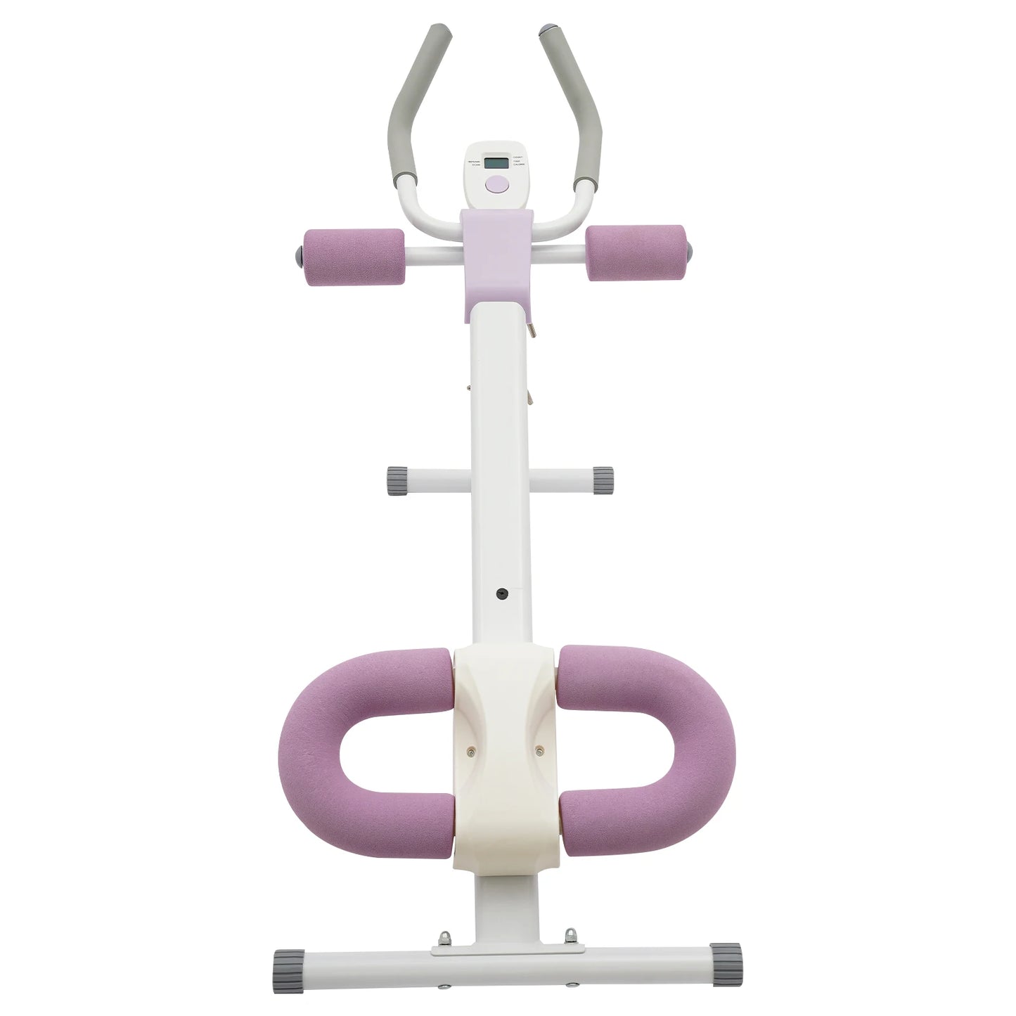 Foldable Ab Trainer Machine, Adjustable Levels LED Display