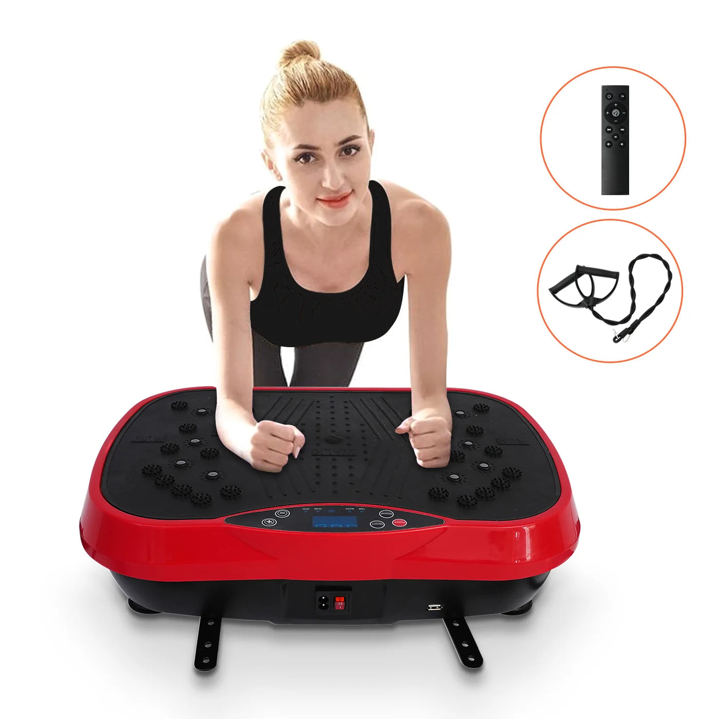 Portable Vibration Plate Fat‑Burning Full‑Body Trainer