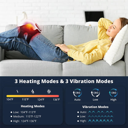Electric Heating Knee Pad Massager Wireless