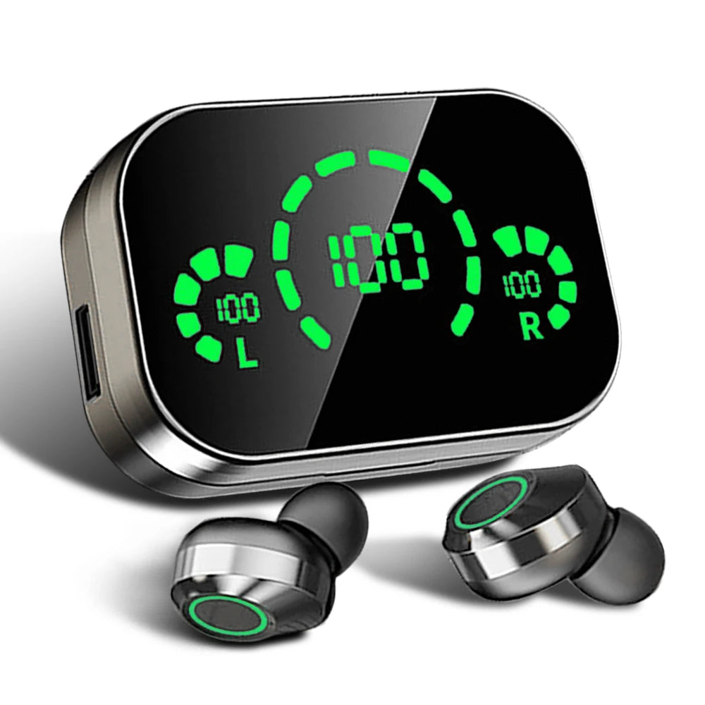 Wireless Bluetooth Earphones Sport Stereo Headphones