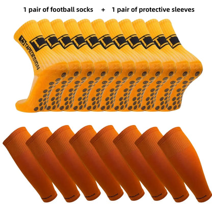 Football Socks for Men and Women Anti-Slip Grip Comfortable