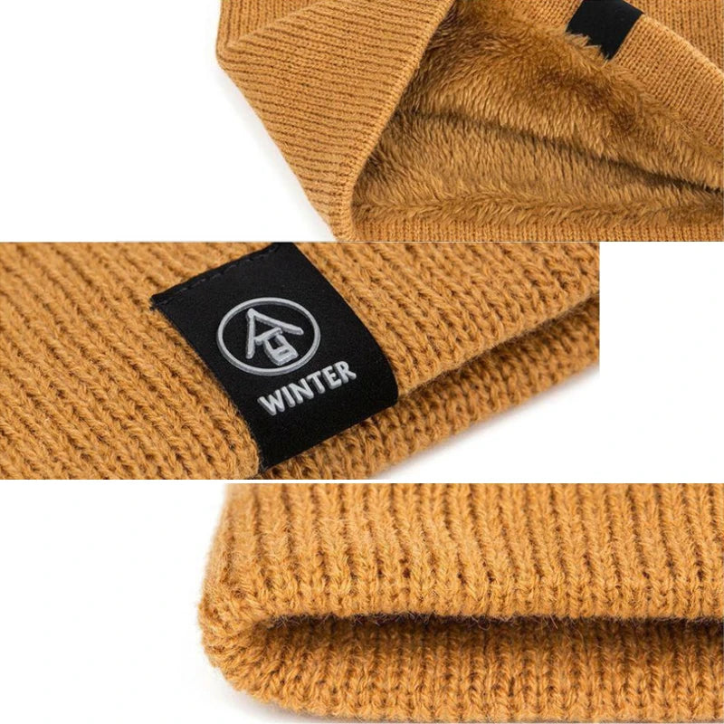 Fashion Soft Knitted Neck Warmer Sports Scarf Women Men