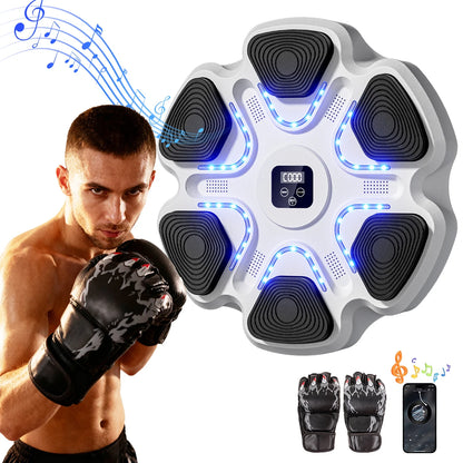 Smart Bluetooth Music Boxing Machine with Gloves