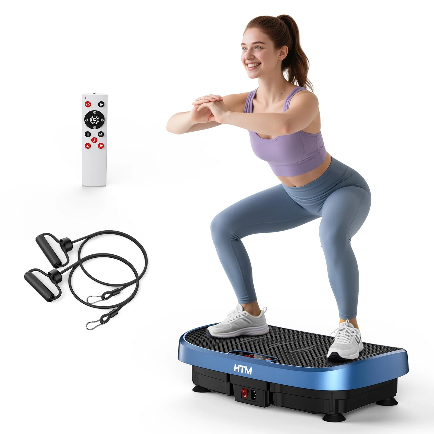 Magnetic Vibration Plate Portable Quiet Fat‑Burning Machine