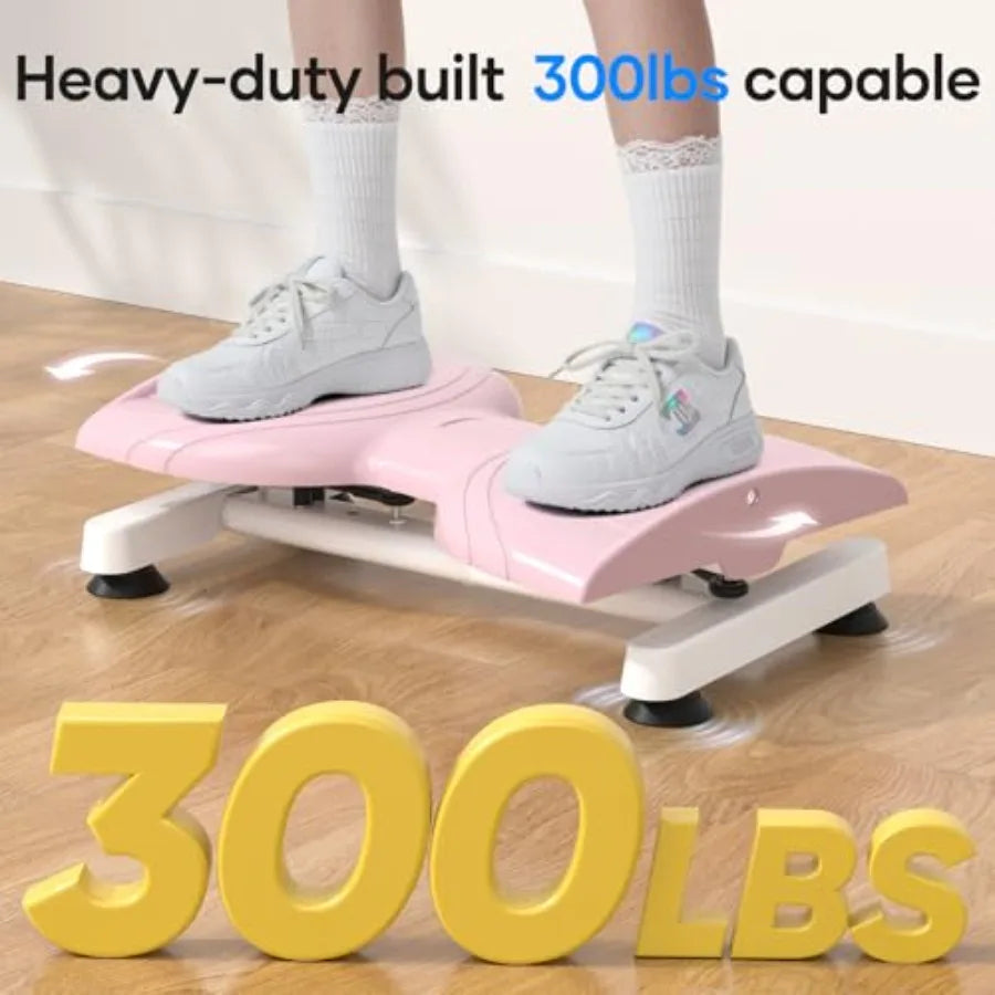 Home gym ab twist board for slim waist and core exercise steel frame with black finish noiseless operation 300 lbs weight capac

























Slim waist twist board home gym trainer