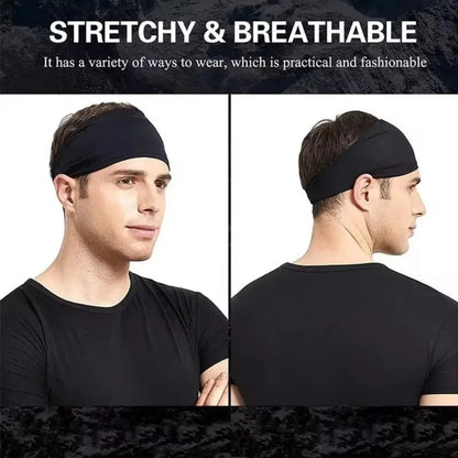 Unisex Hairband Sweatband Bandana Hair Accessories