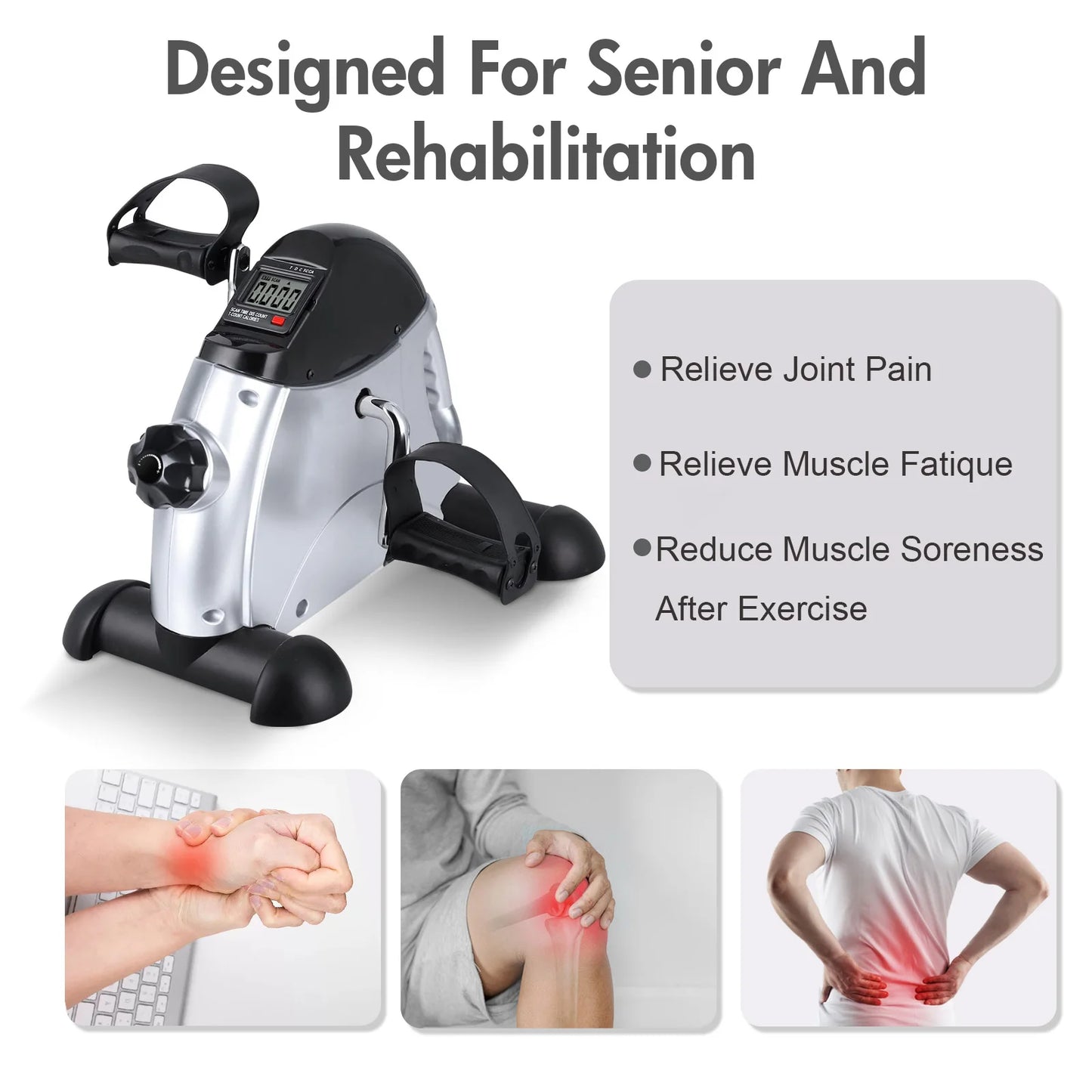 Mini Pedal Exercise Bike Under Desk