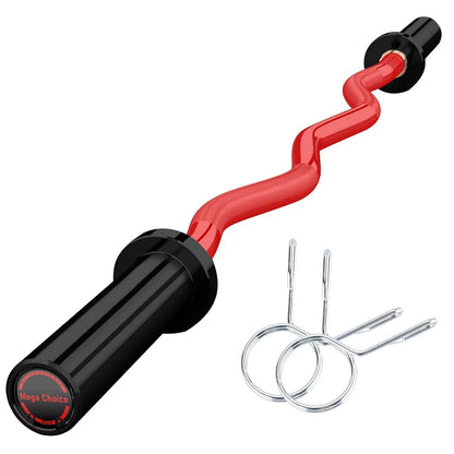 Barbell Bar for Weightlifting Powerlifting - 4FT