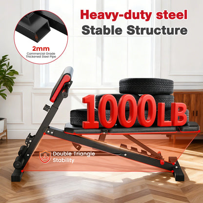 Dumbbell Bench Roman Chair Adjustable Foldable Training Weight Bench
