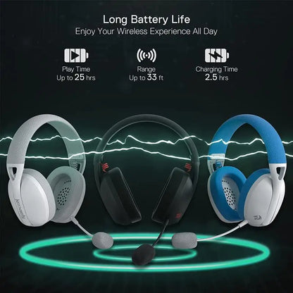 Bluetooth Wireless Gaming Headset Lightweight 7.1