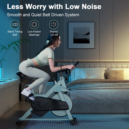 32-Level Magnetic Resistance Stationary Bikes for Home