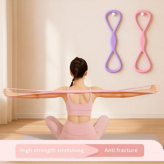 Resistance Bands Figure‑8 Elastic Fitness Set