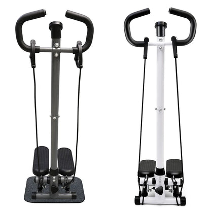 Twist Stepper Machine with Handlebar and Bands