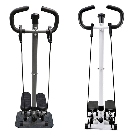 Twist Stepper Machine with Handlebar and Bands