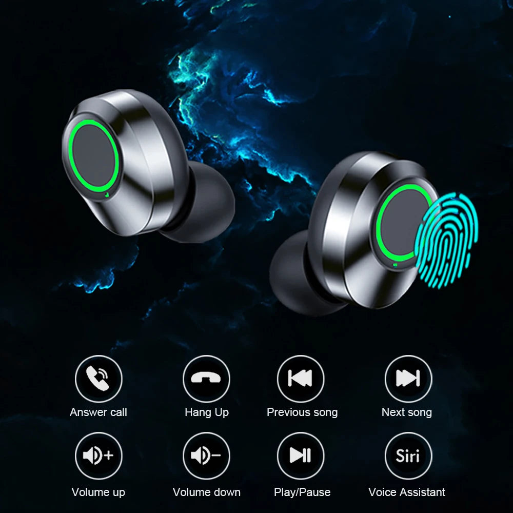 Wireless Bluetooth Earphones Sport Stereo Headphones
