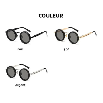 Polarized Round Sunglasses Men Women Retro