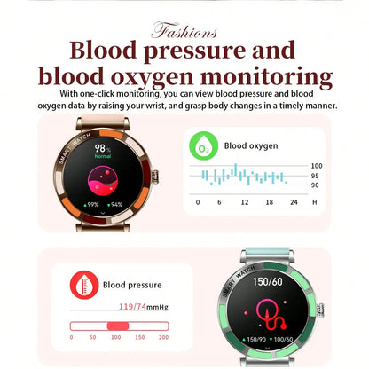 Elegant Women’s Bluetooth Fitness Smartwatch