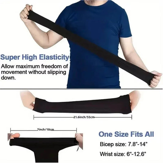 1/3 Pair of Breathable Sun Protection Sleeves