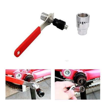 Crankset Tool Set: Puller, Wrench, Remover