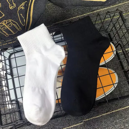 Cotton Anti‑Odor Breathable Sports Boat Socks Pack