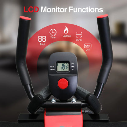 Abdominal Curling Machine Adjustable Dual Track Exercise