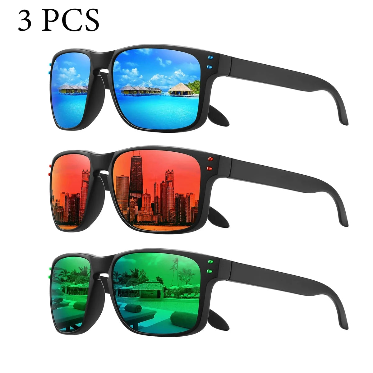 Polarized Sunglasses for Men Women Designer