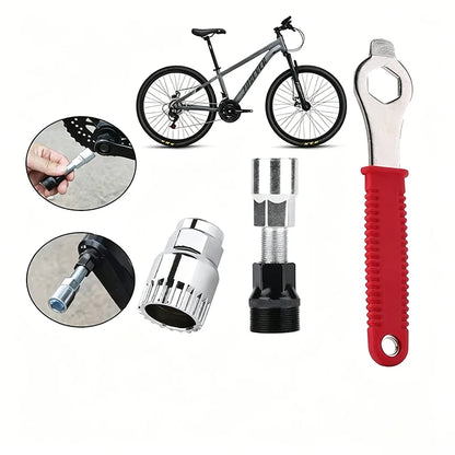 Crankset Tool Set: Puller, Wrench, Remover