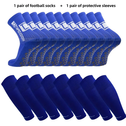 Football Socks for Men and Women Anti-Slip Grip Comfortable