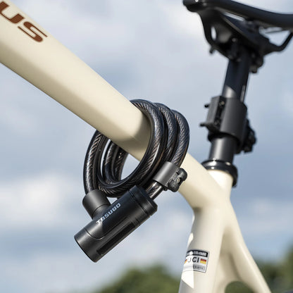 TOSUOD Anti‑Theft Bicycle Cable Lock With Bracket