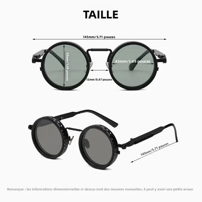 Polarized Round Sunglasses Men Women Retro