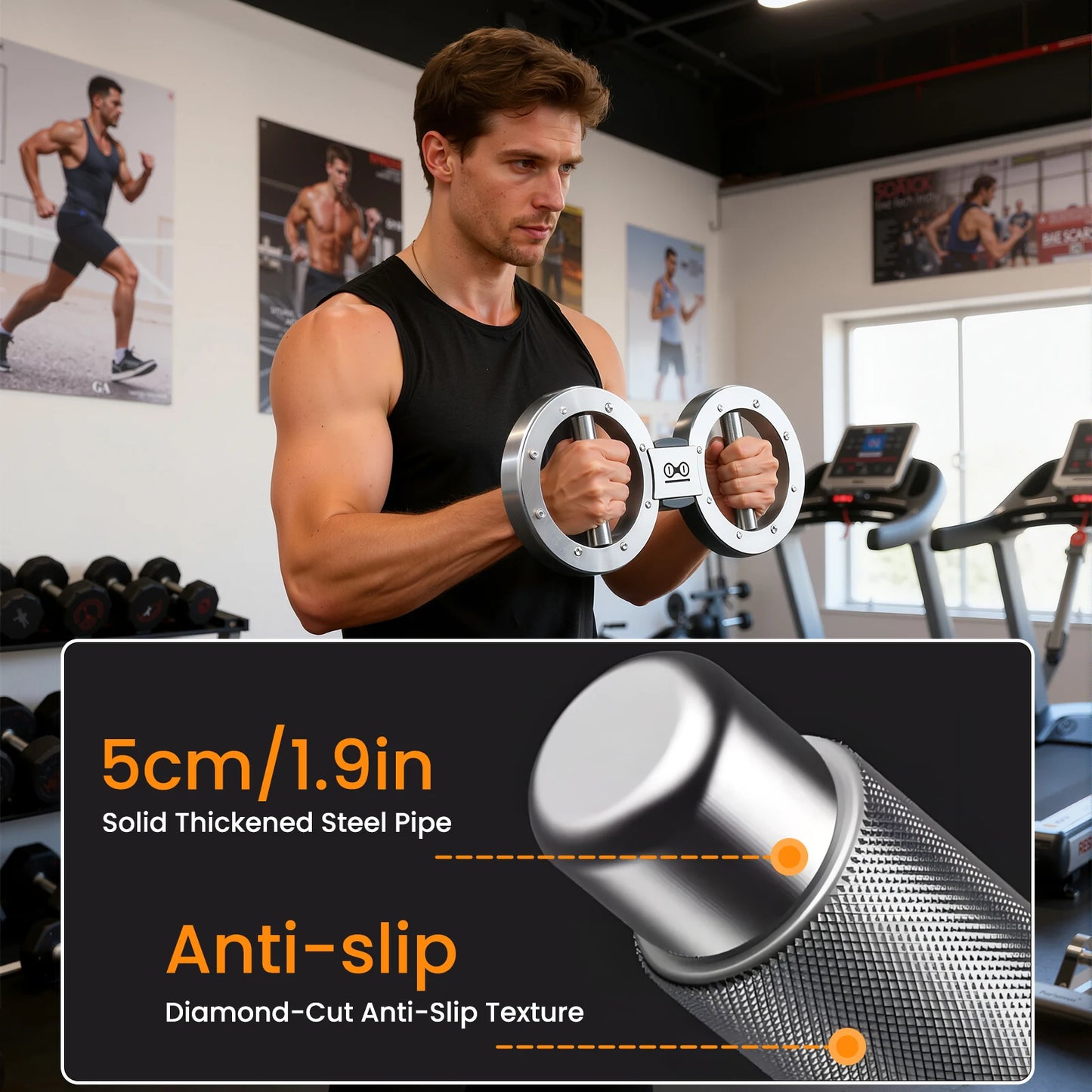 Rotator Multifunctional Grip 8 to 15 Pounds